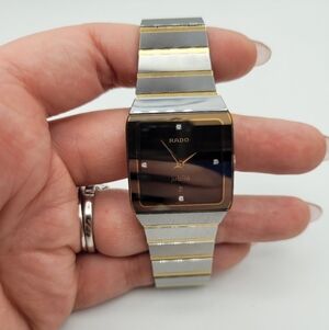 Stunning RADO Jubile Two-Tone Ceramic & Stainless Women’s Watch